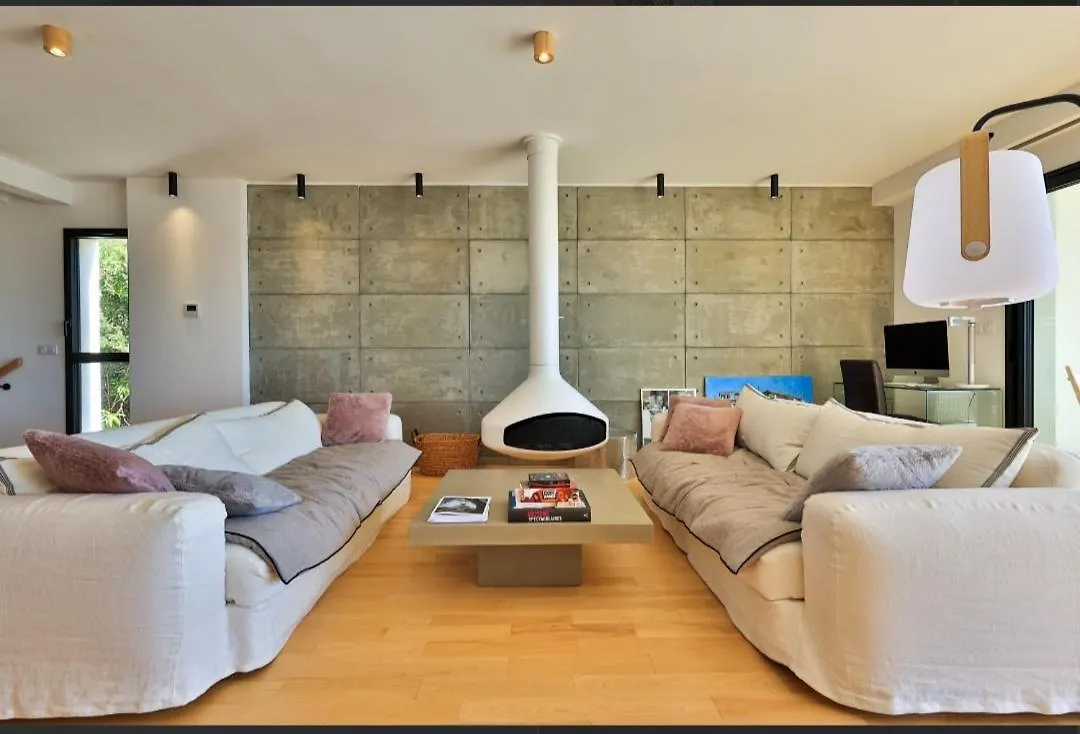 Luxueuse Villa Avec Piscine Et Vue Panoramique - Villa Perry 생시르쉬르메르
